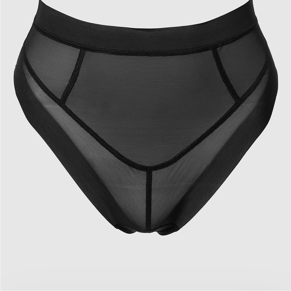 Nwt LA SENZA high waist compression slimming g string thong shapewear panties - Picture 7 of 8